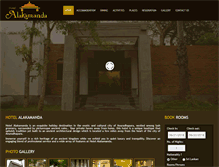 Tablet Screenshot of hotelalakamanda.com